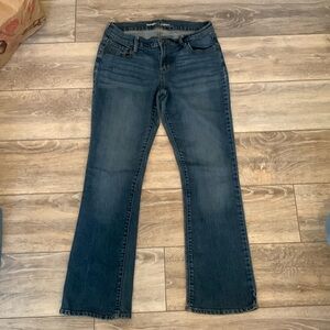 Slightly flared jeans. Size 25-26. Old Navy